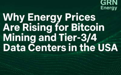 Why Energy Prices Are Rising for Bitcoin Mining and Tier-3/4 Data Centers in the USA