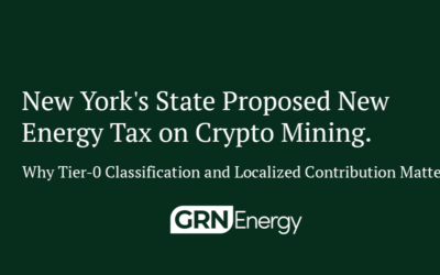 New York’s Proposed Energy Tax on Crypto Mining.